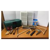 Plastic ToolBox, Return covers, Shelf Brackets