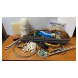 Cable, Rope, Straps, Webbing, Springs, Wire