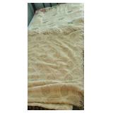 Two Large Crocheted Throws