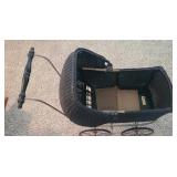 Antique Wicker Doll Buggy