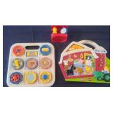 3 Vintage Toddler Toys