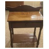 Vintage Wood Wash Stand