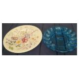 Vintage Deviled Egg Plate & Serving Plate