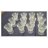 12 Fostoria Small Stem Goblets