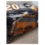 Vintage #20 Tony Stewart Fleece Throw Blanket