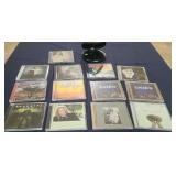 13 CDs and Mini CD Player