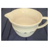 Longaberger Pottery Bowl / Mixing Pitcher