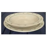 Longaberger Pottery Platters