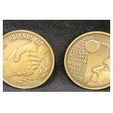 Rush & Shelby Co Sesquicentennial Medal