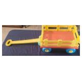 Vintage Mattel Preschool Tuff Stuff Wagon