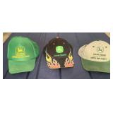 3 John Deere Caps
