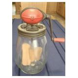 Antique Dazey Crank Butter Churn, No 4