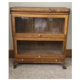 Bedford Birch Two-shelf Display Cabinet