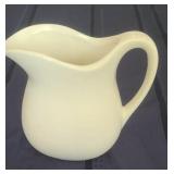 White Pottery Pitcher