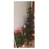 5 Foot Primitive Skinny Christmas Tree