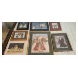 Pieces of Framed Christmas Wall Art