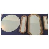 Mirrors, Various Shapes & Sizes