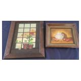 Two Framed Pictures