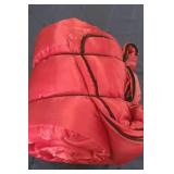 Coleman Red Insulated Single Sleeping Bag