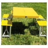 Vintage Portable Picnic Table