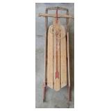 Vintage Flexible Flyer Wood & Metal Sled