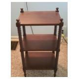 Vintage 3-Tiered Wooden Stand