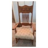 Vintage Wood Rocking Chair