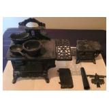 Vintage Crescent (?) Cast Iron Stoves