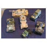 Vintage Toy Army Vehicles