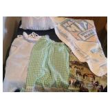 Vintage Aprons, Pillow, and Master Mix Feedsack