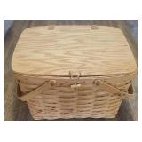 Large Longaberger Picnic Basket