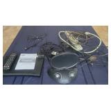 Samsung DVD Player, Philips TV Antenna,  Ext Cords