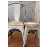 Metal chair & Stool