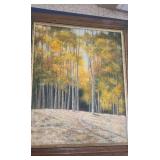 Framed Forrest Scene
