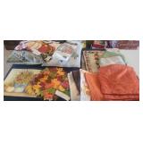 Autumn Tablecloths, Pillows, Mats, & Towels
