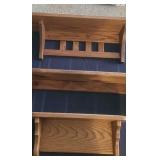 3 Wooden Shelves