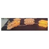 Porcelain Train Set, Lighted