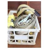 Crate of Ratchet & Tow Straps