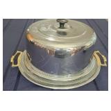 Vintage Kromex Cake Carrier/Server