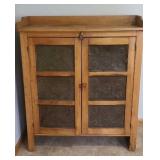 Primitive Oak Pie Safe