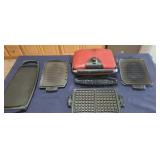 Salton GRP90WGR Red George Foreman G5 Grill