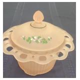 Vintage Anchor Hocking Covered Bowl