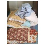Pillows, Blankets & Sheets