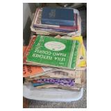 Large Tub of Sheet Music