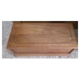 Vintage Wooden Box with Lid