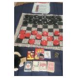 Vintage Games, Cards, & Stuffed Pig
