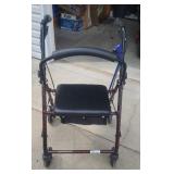 Rollator Walker & Grab Stick
