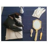 Vintage Boots, Gloves, Hatpins