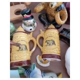 Salt & pepper shakers, missing parts & damaged