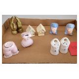 Set of 5 salt and pepper shakers
